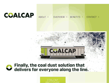 Tablet Screenshot of coalcap.com